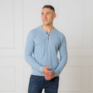 Organic Sweater Henley