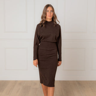 Dolman Sleeve Sweater Dress