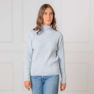 Organic Funnel Neck Sweater