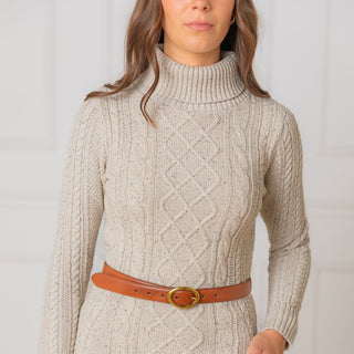 Organic Cable Sweater Dress