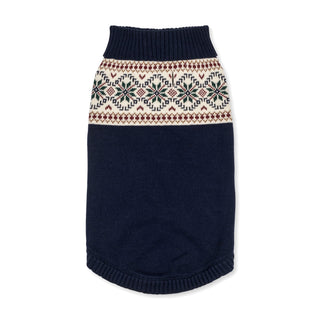 Organic Fair Isle Dog Sweater