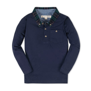 Organic Long Sleeve Polo