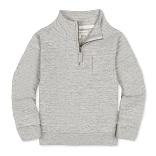 Quilted Half Zip with Pocket