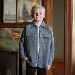 Quilted Shirt Jacket