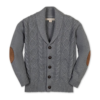 Organic Shawl Collar Cardigan