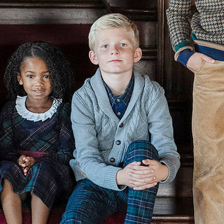 Organic Shawl Collar Cardigan - Baby