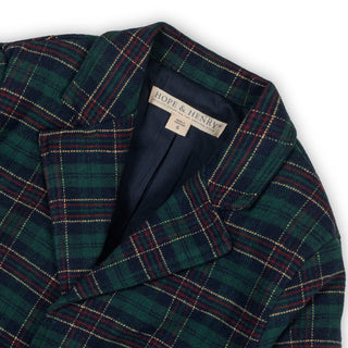 Organic Brushed Cotton Suit Jacket