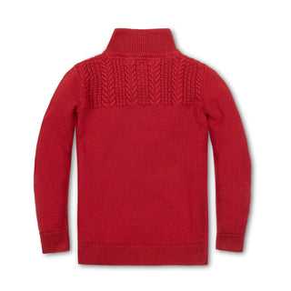 Organic Mock Neck Sweater