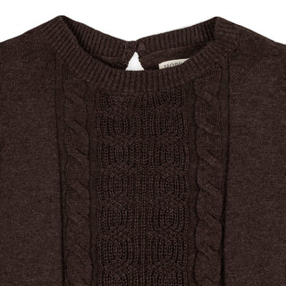 Organic Flutter Sleeve Sweater Dress