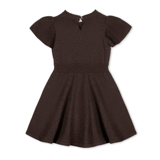 Organic Flutter Sleeve Sweater Dress