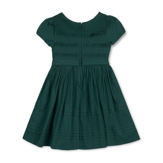 Organic Pleated Sateen Party Dress - Baby