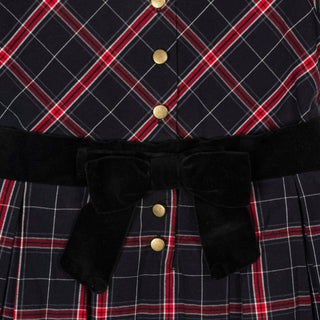 Organic Peter Pan Collar Poplin Dress