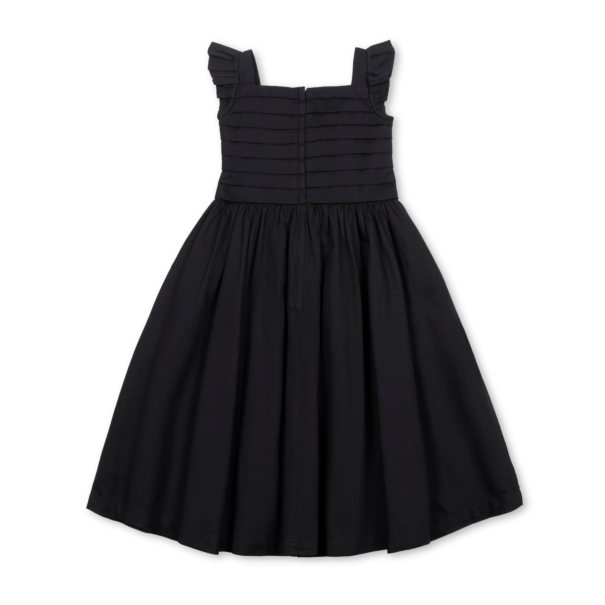 Organic Pleated Sateen Party Dress Hope & Henry Organic Pleated Sateen Party Dress Hope & Henry