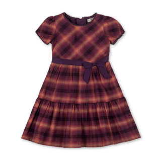 Organic Tiered Flannel Dress