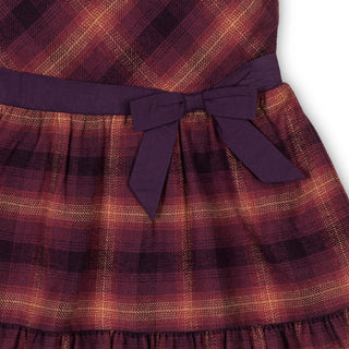 Organic Tiered Flannel Dress