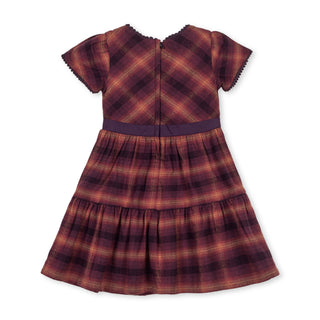 Organic Tiered Flannel Dress