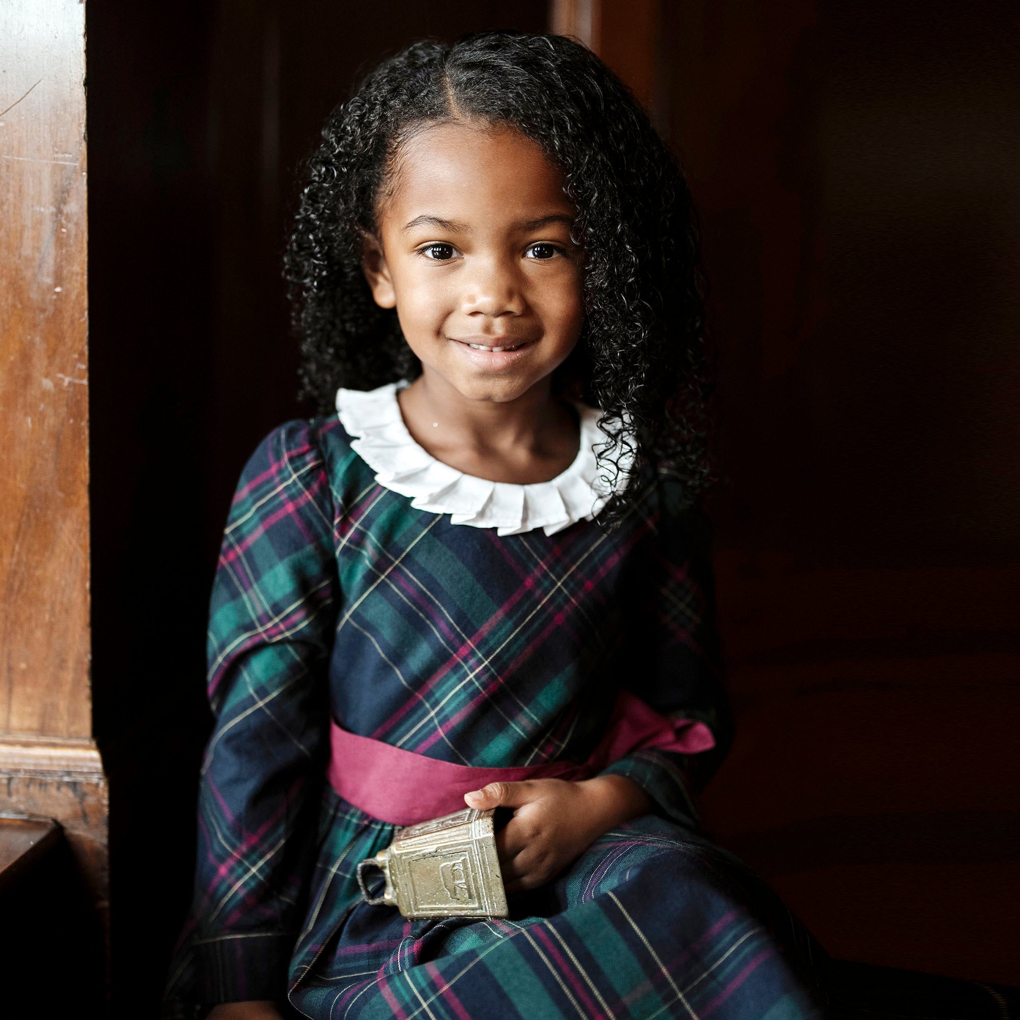 Organic Pleated Collar Party Dress Hope & Henry Organic Pleated Collar Party Dress Hope & Henry