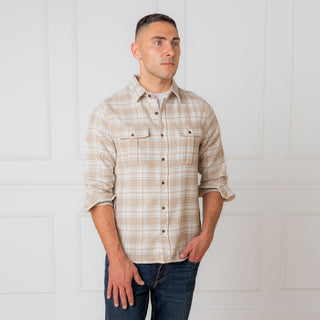 Organic Flannel Double Pocket Shirt