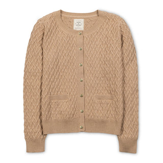 Organic Herringbone Stitch Cardigan