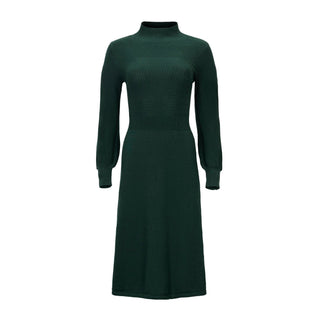 Organic Mock Neck Sweater Dress