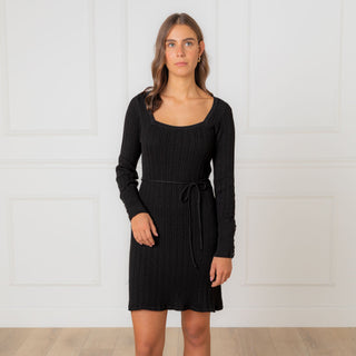 Organic Cable Sweater Dress