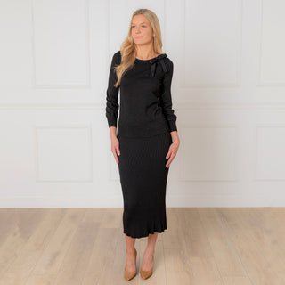 Organic Sweater Midi Skirt