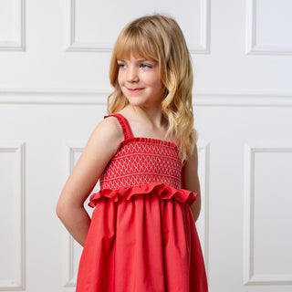 Organic Smocked Sundress