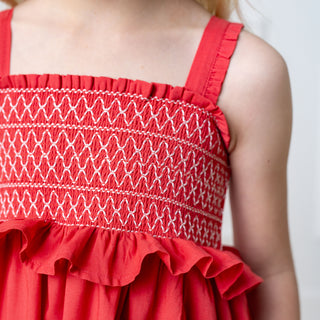 Organic Smocked Sundress