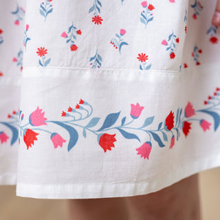 Organic Border Hem Sundress