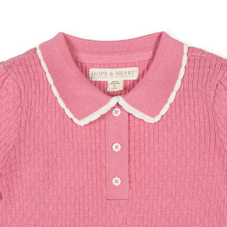 Organic Peter Pan Collar Sweater Polo