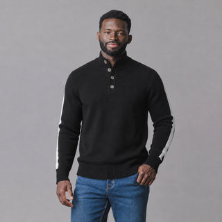 Organic Mock Neck Sweater