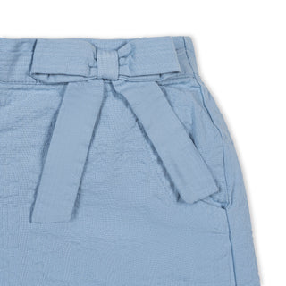 GIRLS Bluebell Organic Seersucker Pull-On Short