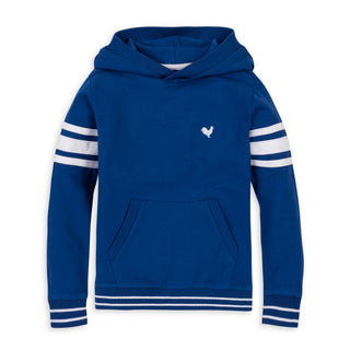 BOYS Bold Blue Organic French Terry Kanga Hoodie