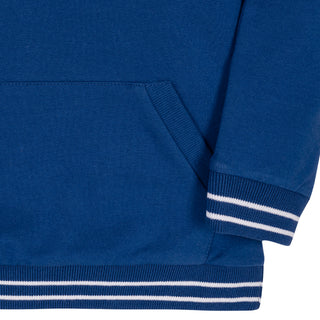 BOYS Bold Blue Organic French Terry Kanga Hoodie