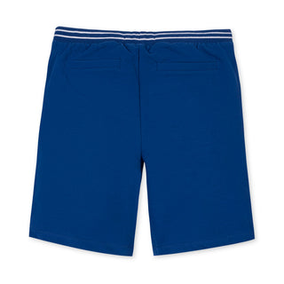 BOYS Bold Blue Organic French Terry Pull-On Short