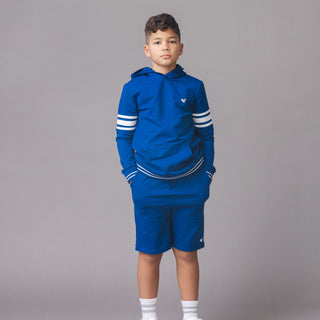 BOYS Bold Blue Organic French Terry Pull-On Short