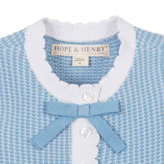 GIRLS Bluebell Organic Button Front Tank Sweater Dress