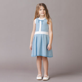 GIRLS Bluebell Organic Button Front Tank Sweater Dress