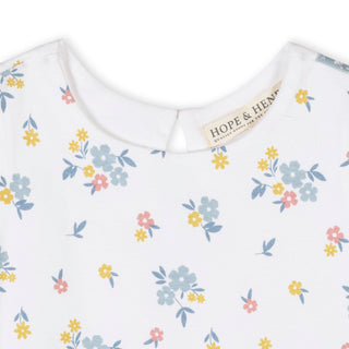 GIRLS Sunlit Multi Floral Organic Knit Tank Dress