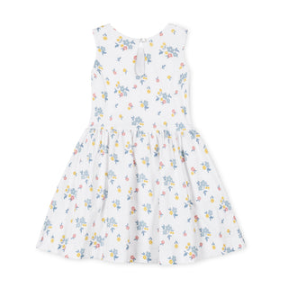 GIRLS Sunlit Multi Floral Organic Knit Tank Dress