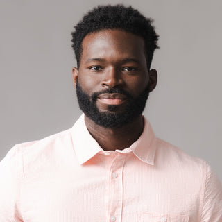 MENS Tonal Rose Seersucker Organic Short Sleeve Seersucker Shirt