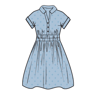 Organic Eyelet Dress