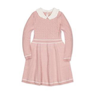 Organic Peter Pan Collar Sweater Dress - Baby - Hope & Henry Baby