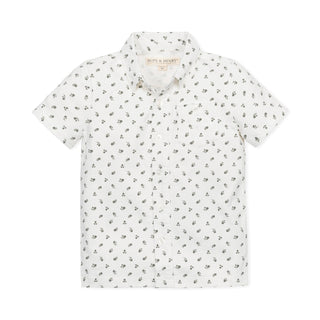 Organic Jersey Button Down Shirt - Baby