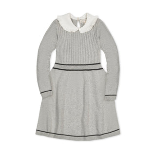 Organic Peter Pan Collar Sweater Dress - Baby - Hope & Henry Baby