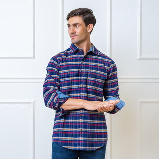 Flannel Double Pocket Shirt