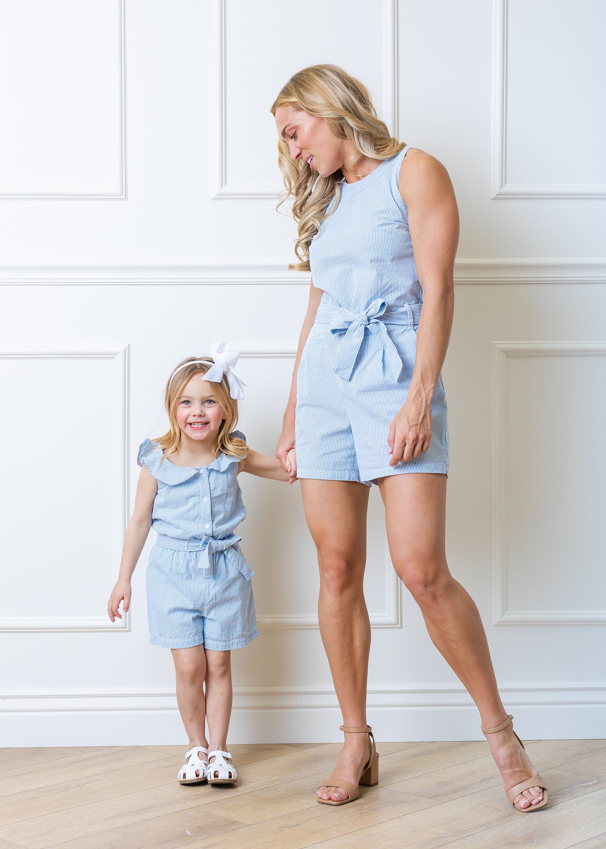 Mommy and me outlet matching rompers