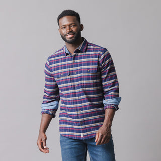 Organic Flannel Double Pocket Shirt