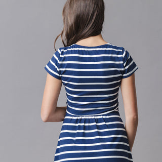 Organic Tie-Waist Knit Dress