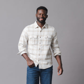 Organic Flannel Double Pocket Shirt